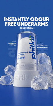 Alum Infused Crystal Roll-On Stick - Natural